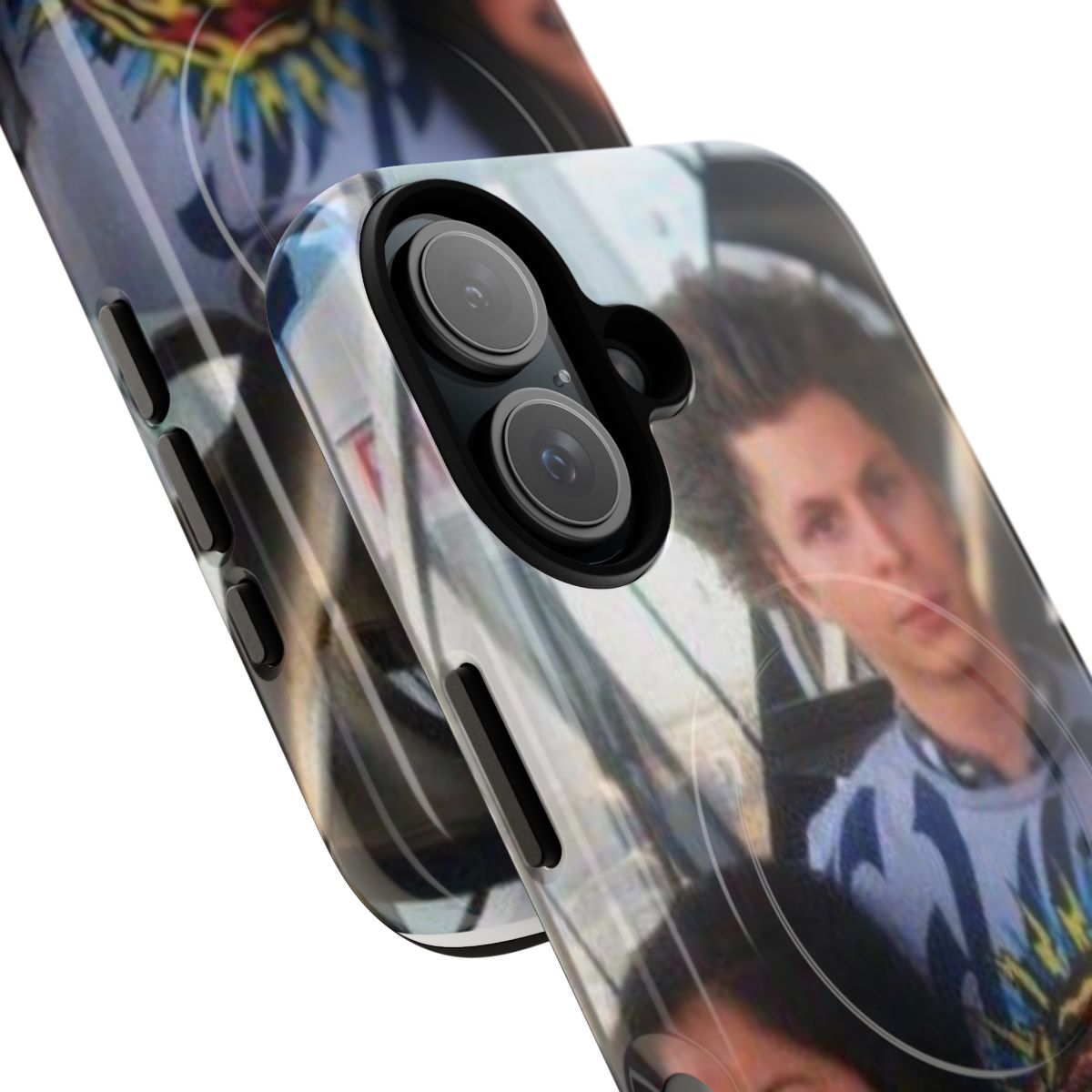 Michael Cera-Inspired Jersey Shore-Themed Magnetic Tough Phone Case - Detail