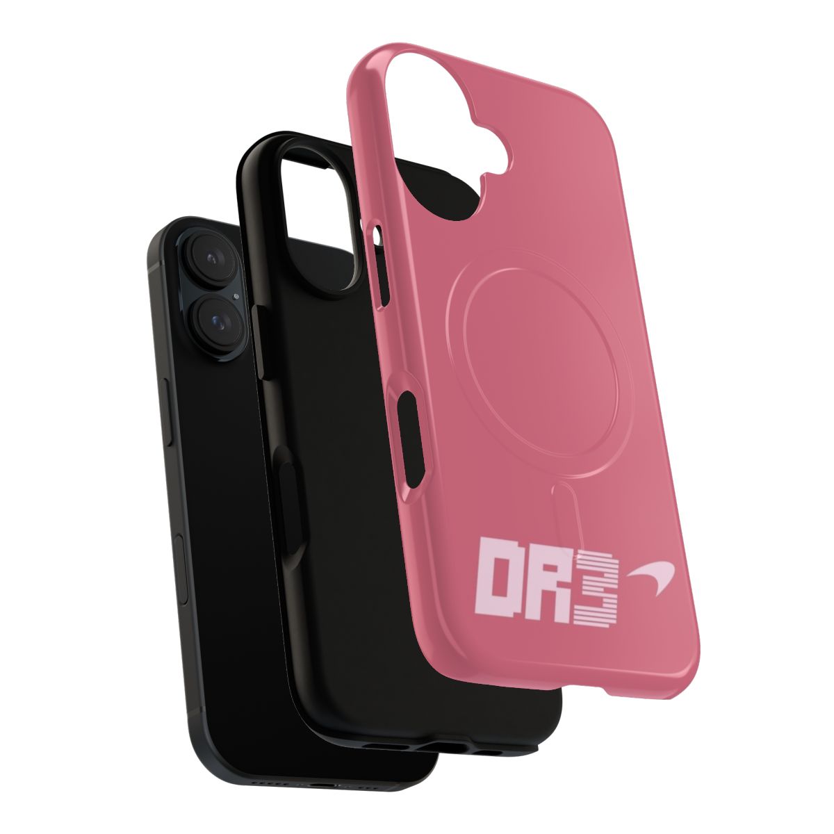 Magnetic tough phone case with a stylish motorsport-inspired design featuring Daniel Ricciardo - Layers