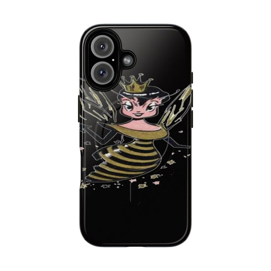 Magnetic Queen Bee Phone Case for Nature Lovers