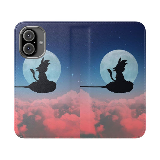 Goku Nimbus Cloud Flip Cover Phone Case