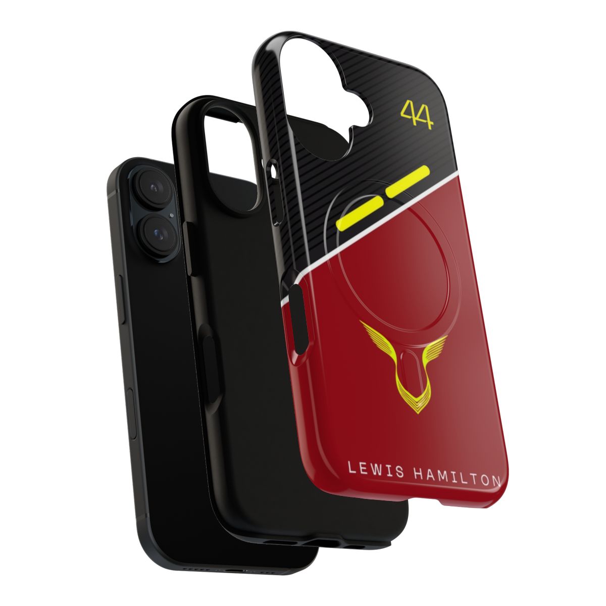 Lewis Hamilton inspired Ferrari Formula 1 team mobile phone case - Layers