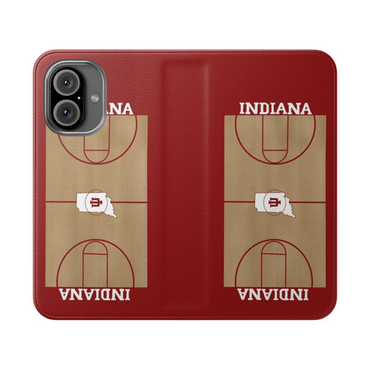 IU Basketball Flip Phone Case