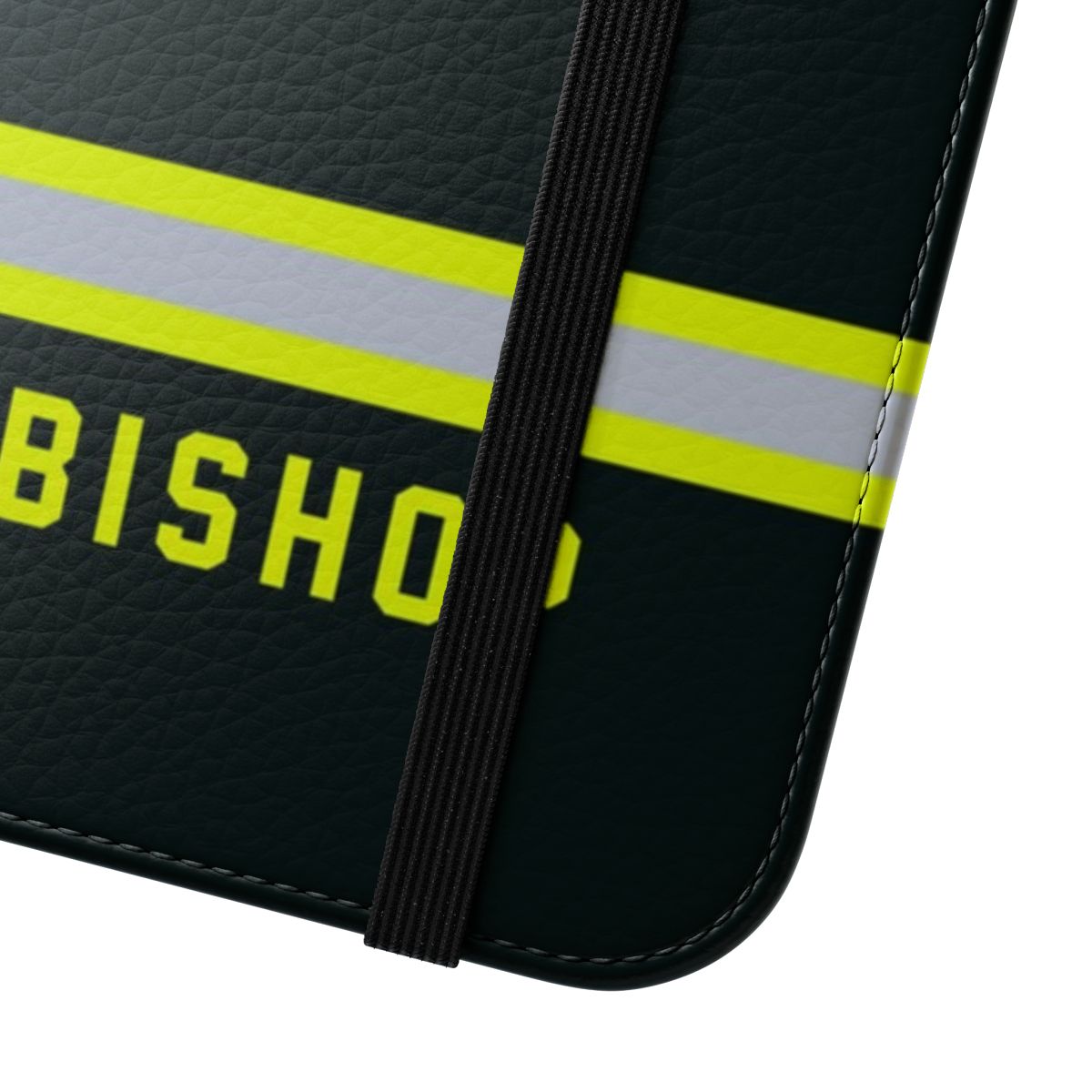 Flip cover phone case featuring a custom design inspired by Maya Bishop, a character from the TV series Station 19. - Close Up