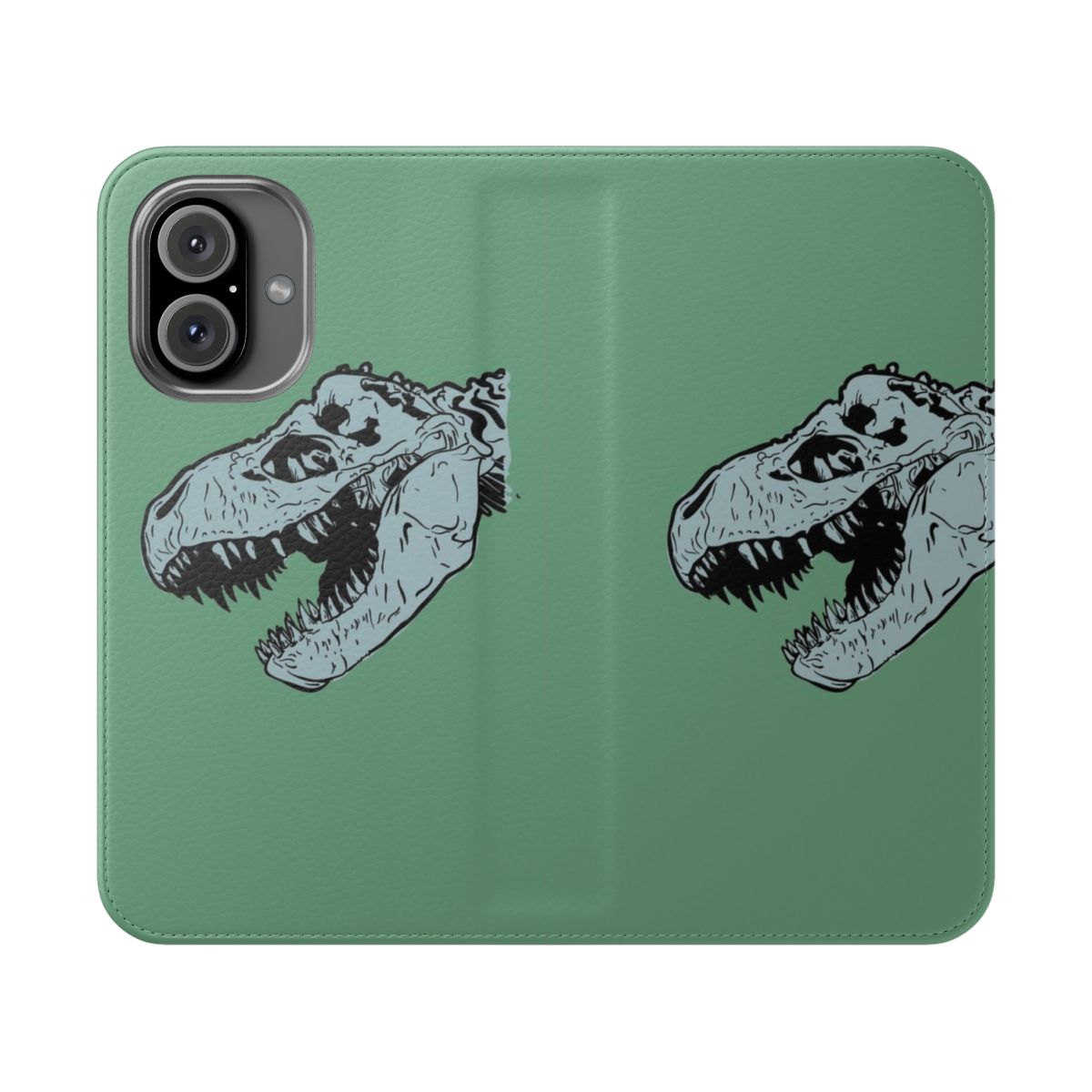 Tyrannosaurus rex dinosaur skeleton phone case