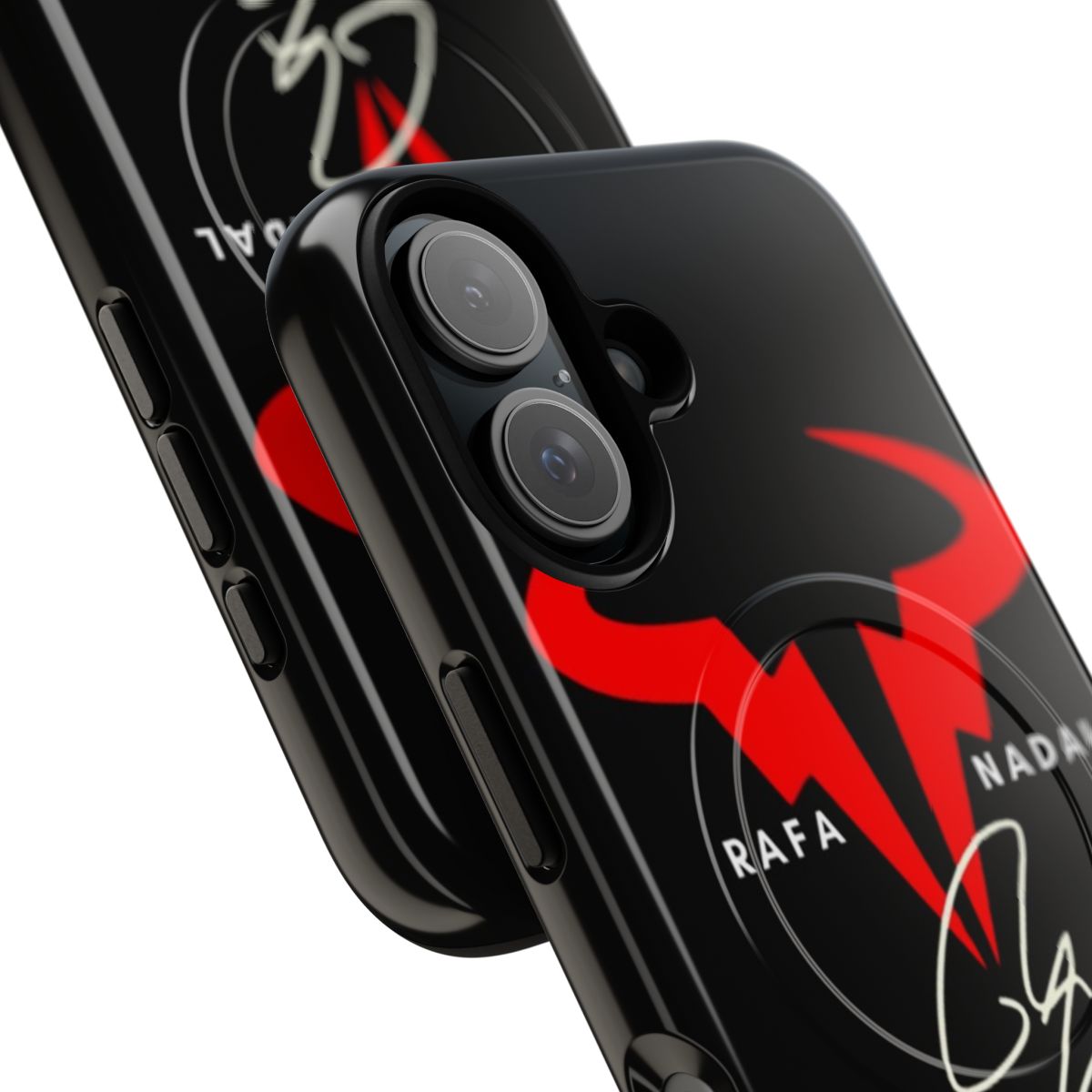 Durable and stylish phone case featuring the Rafael Nadal logo and tennis-inspired design - Detail