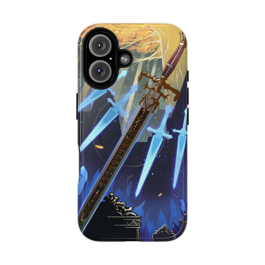 Magnetic Tough Phone Case featuring Elden Ring-inspired design and fantasy art elements