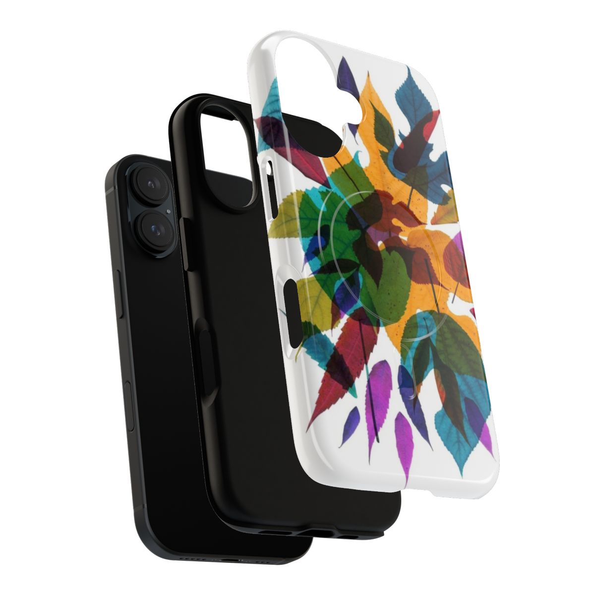 A magnetic tough phone case featuring a cute and funny image of a Nova Scotia Duck Tolling Retriever. - Layers