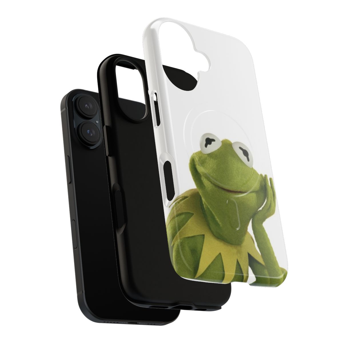 Kermit the Frog-inspired magnetic tough phone case - Layers