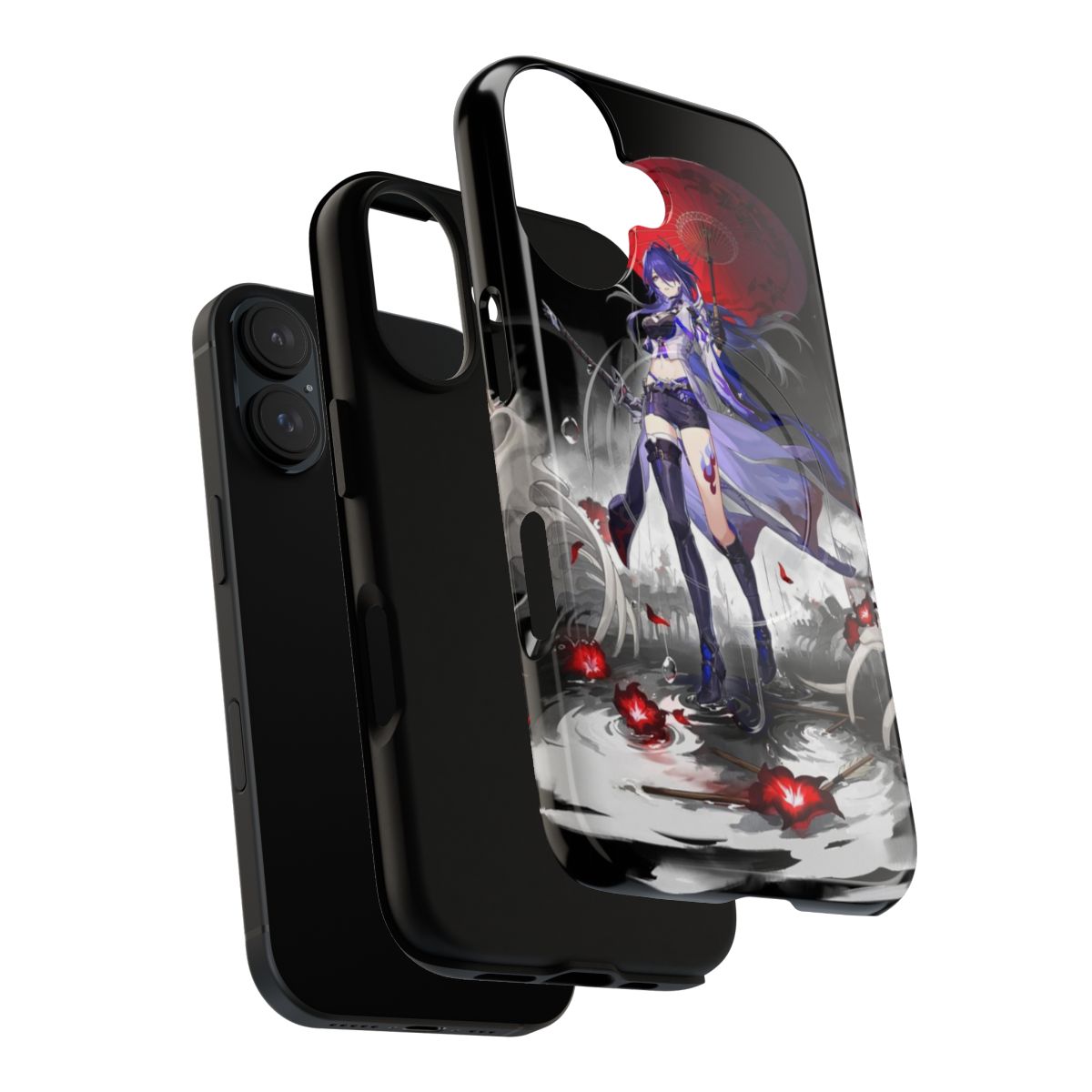 Honkai: Star Rail Acheron inspired anime style magnetic phone case - Layers