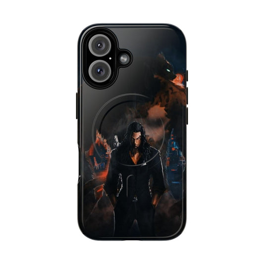 Magnetic Tough Phone Case Featuring Rob Lucci from One Piece Anime