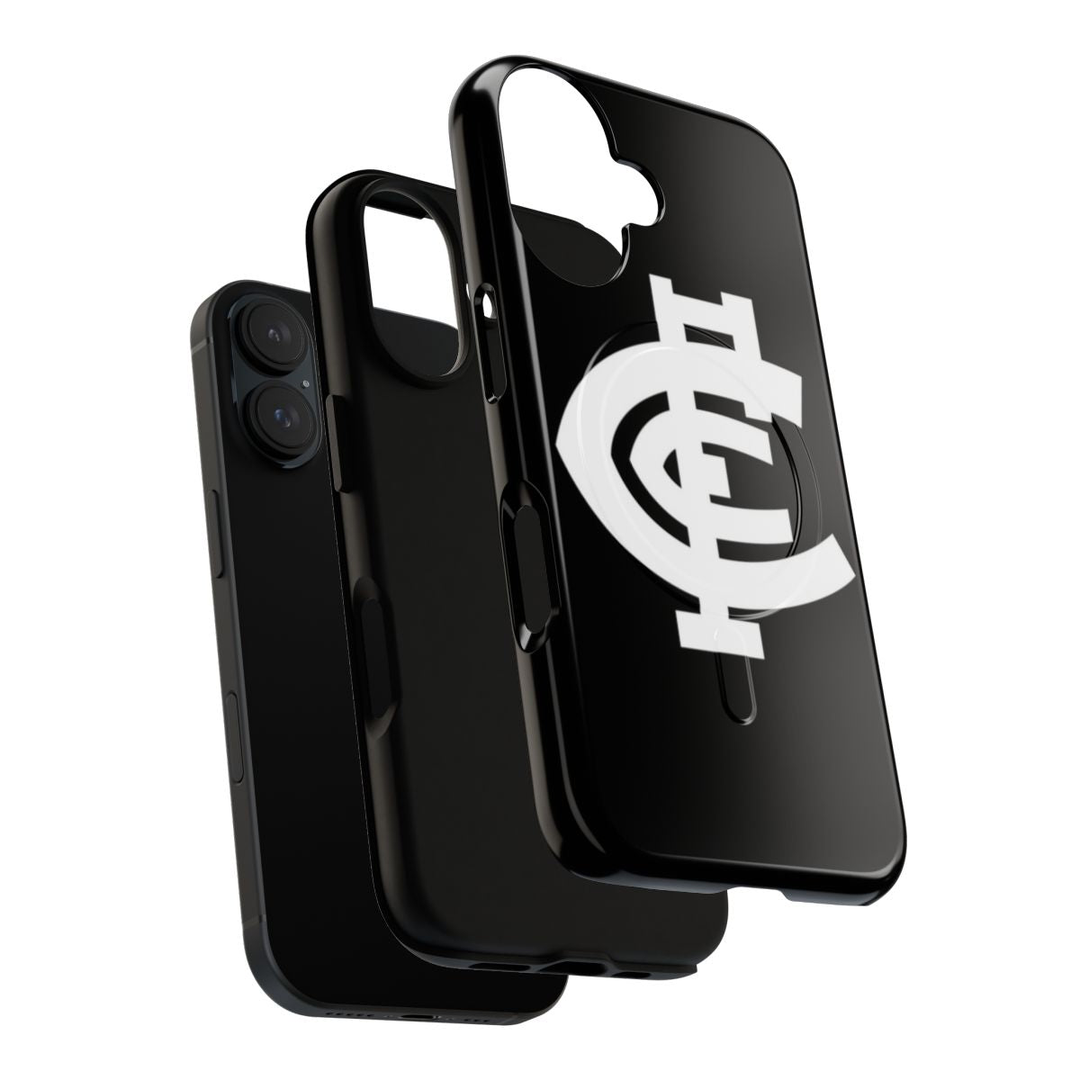 Personalized phone case with Carlton logo design - Layers