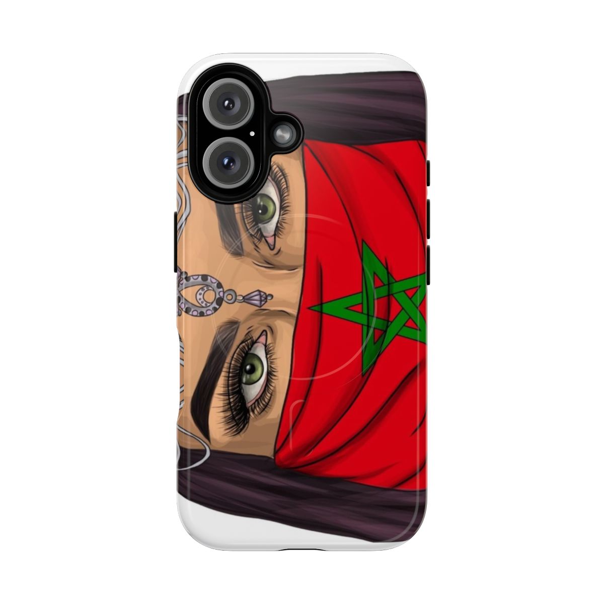 Maroc-inspired magnetic tough phone case