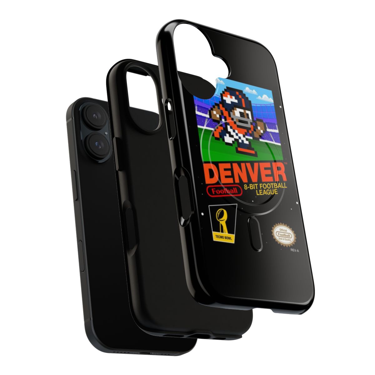 Retro Denver Broncos Inspired Tough Phone Case - Layers