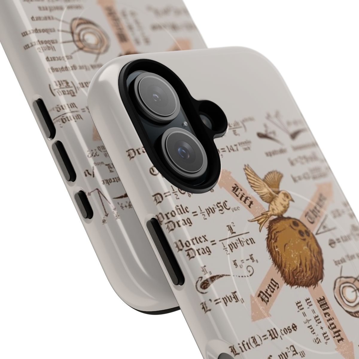 Magnetic tough phone case with Monty Python and the Holy Grail inspired design - Detail