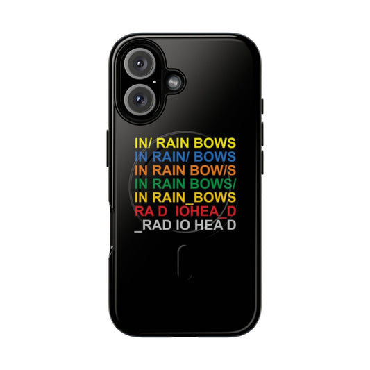 Radiohead Inspired Magnetic Tough Phone Case