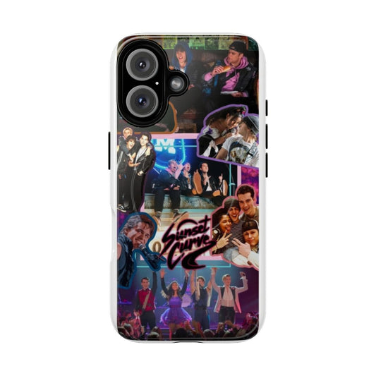 Collage-style phone case featuring characters from the TV series 'Julie and the Phantoms'