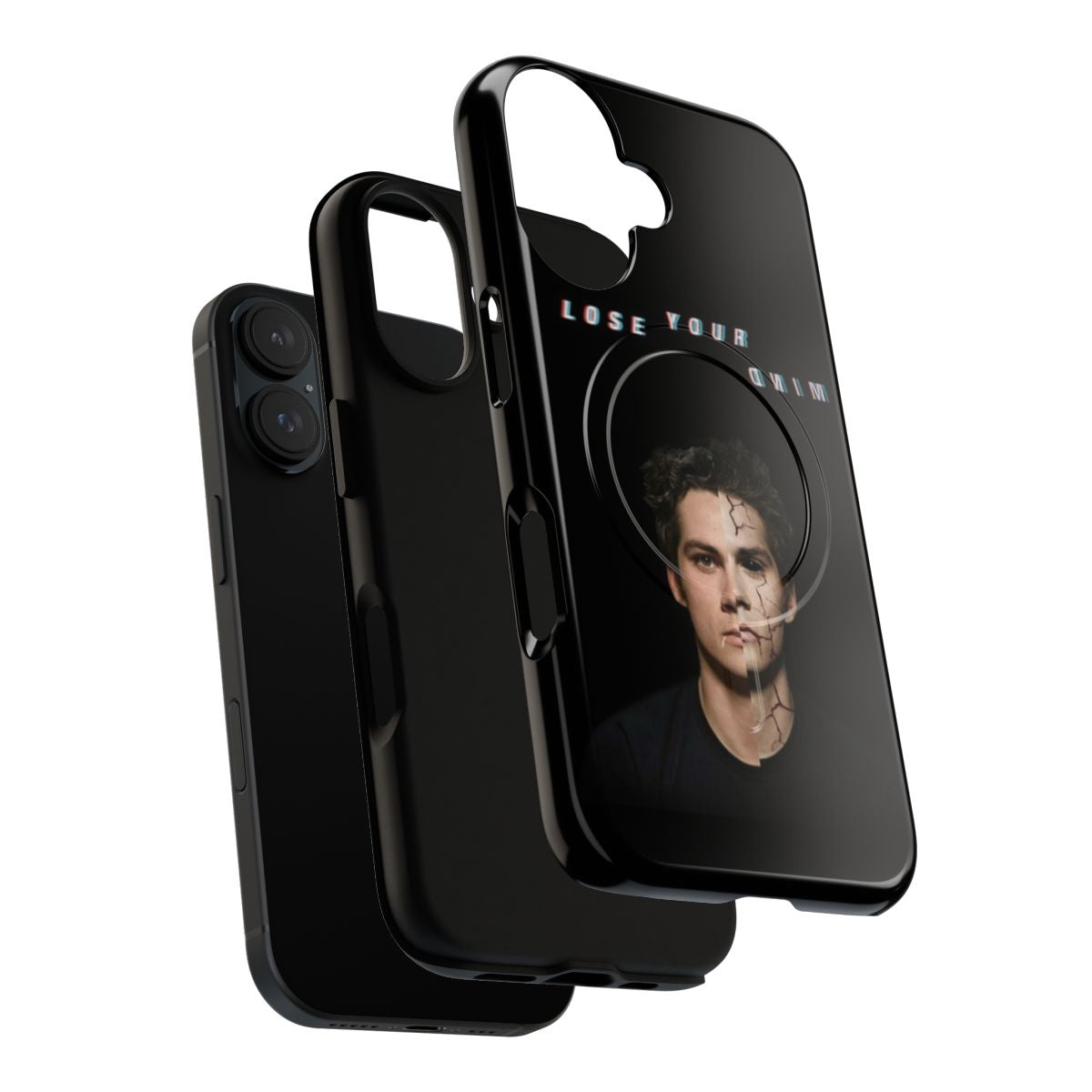 Magnetic tough phone case with a Stiles-inspired design from the TV series Teen Wolf. - Layers