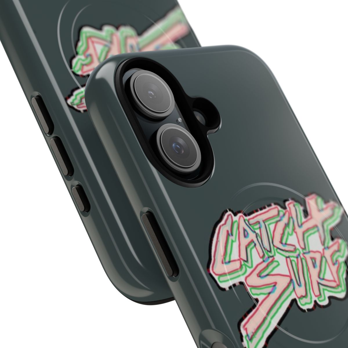 Surf-inspired magnetic phone case with tough protection - Detail