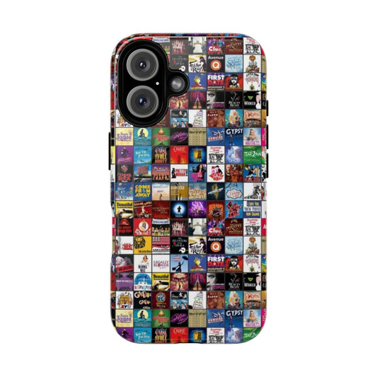 Durable magnetic phone cases inspired by Broadway