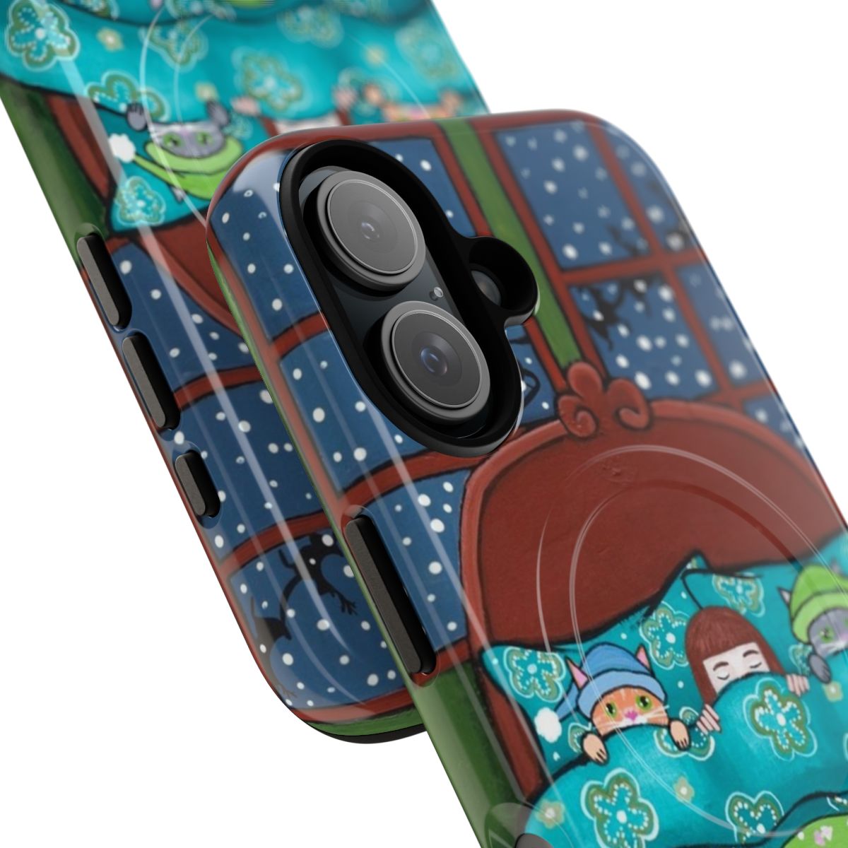 Bedtime with Cats Phone Case - Detail