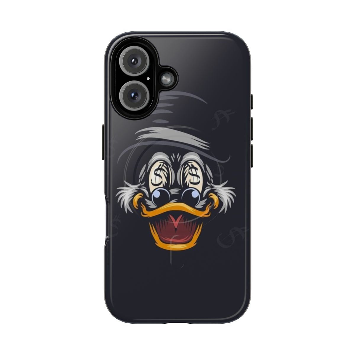 Scrooge Mcduck-inspired magnetic and tough phone case