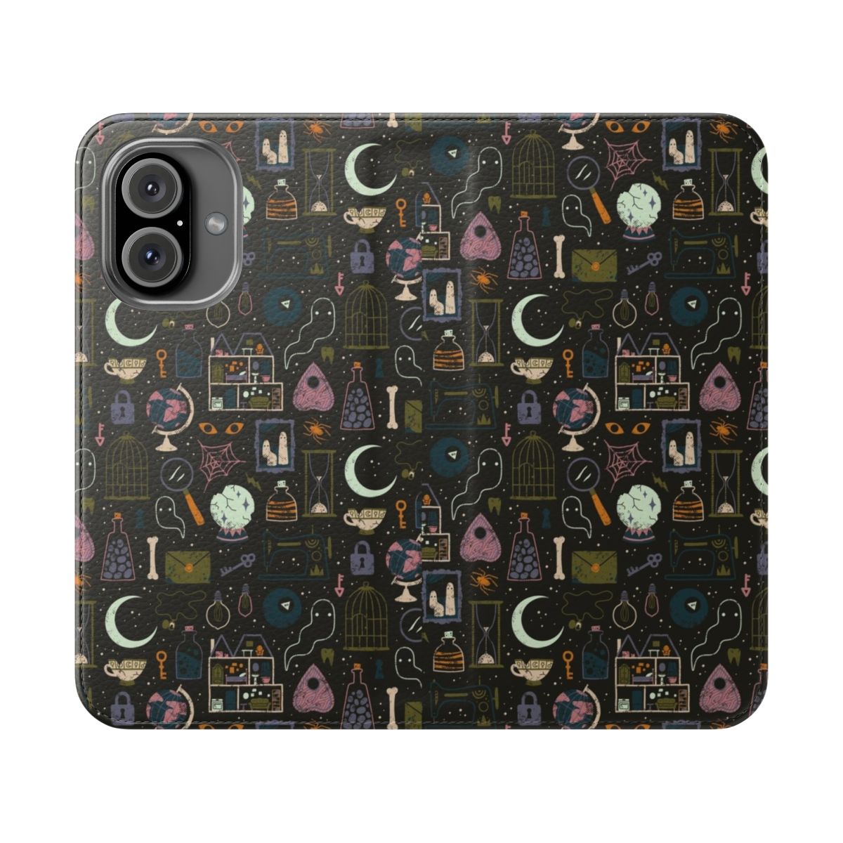 Haunted Attic Themed Flip Phone Case Cover