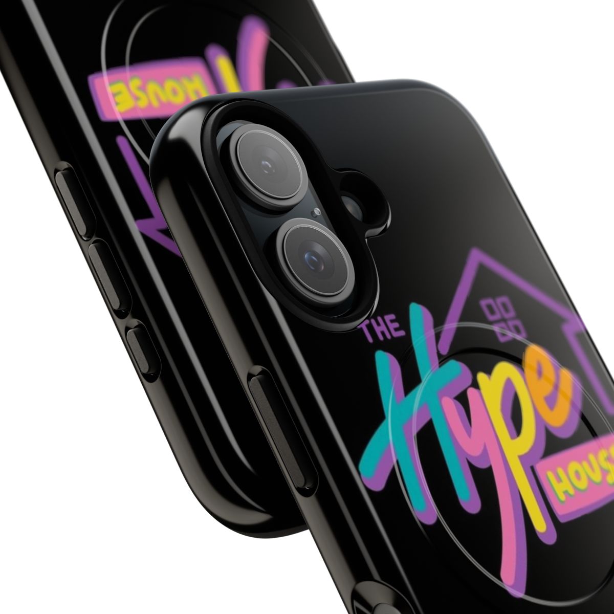 Durable phone case with images of Hype House and TikTok stars - Detail