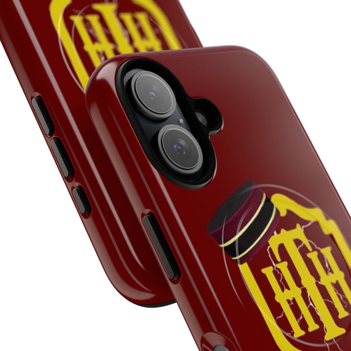 Tower of Terror-inspired magnetic tough phone case with Twilight Zone and Disney theming - Detail