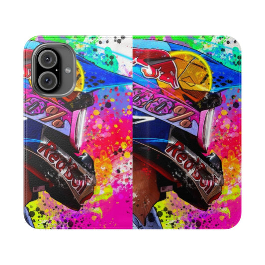 Motorcycle Legend Flip Cover Phone Case with Dirt Bike, Motocross, and Supercross Designs