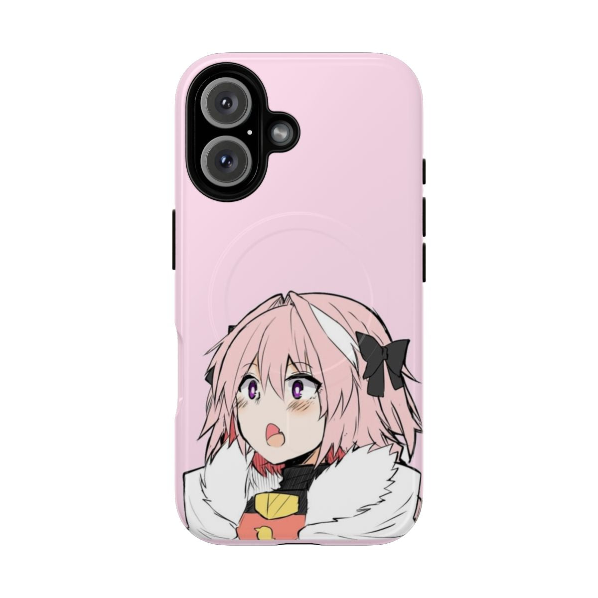 Astolfo-themed magnetic and tough phone case