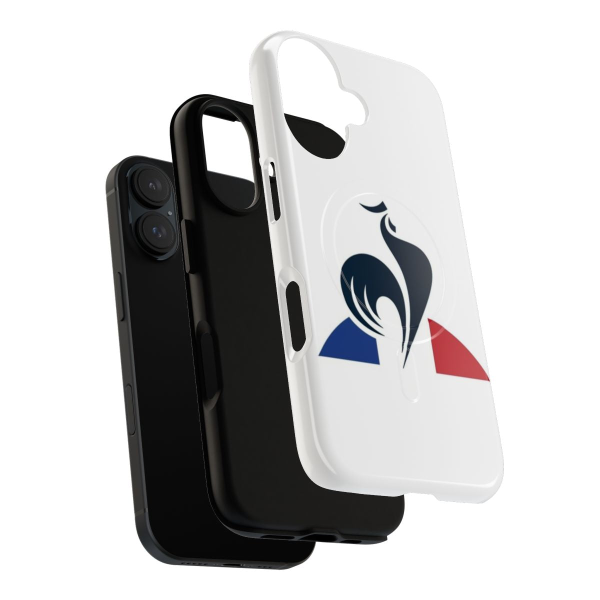 Durable and trendy mobile phone case featuring The Coq Sportif logo for sports fans - Layers