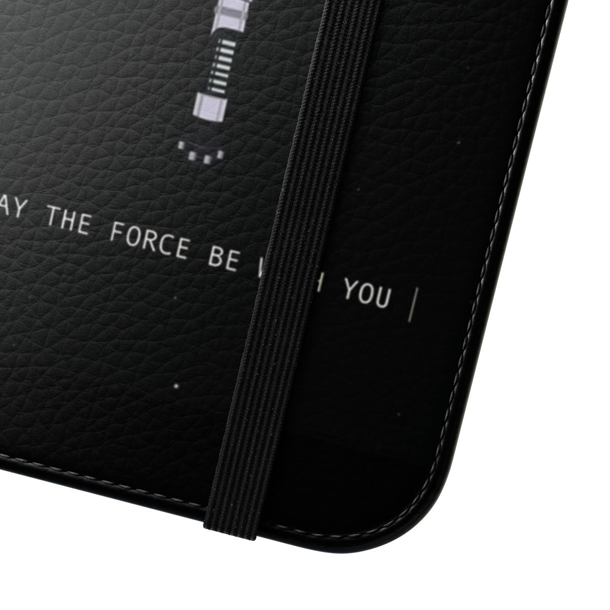 A sleek and stylish phone case featuring a galactic-inspired Star Wars design. - Close Up