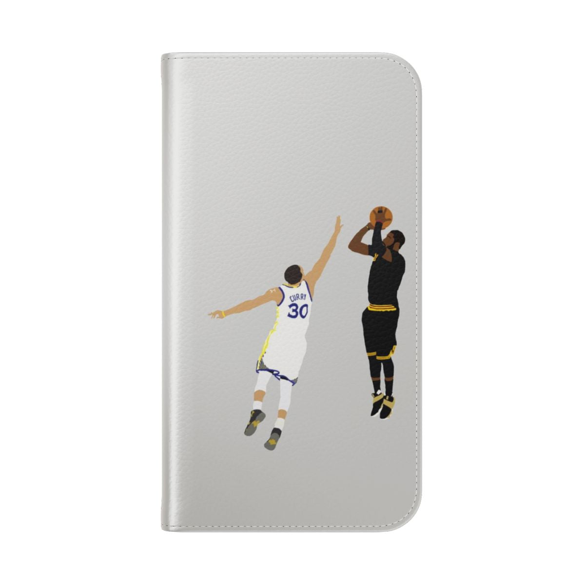 Kyrie Irving-Inspired Basketball Phone Case Cover - Folded Back