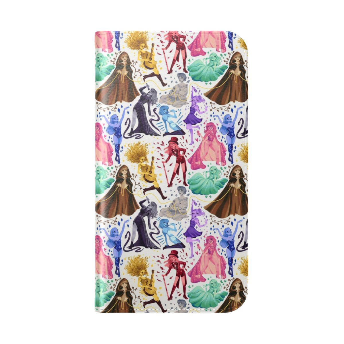 Colorful flip cover phone case for Eras fans - Folded Back