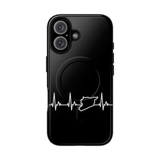 Syria Heartbeat Magnetic Tough Phone Case