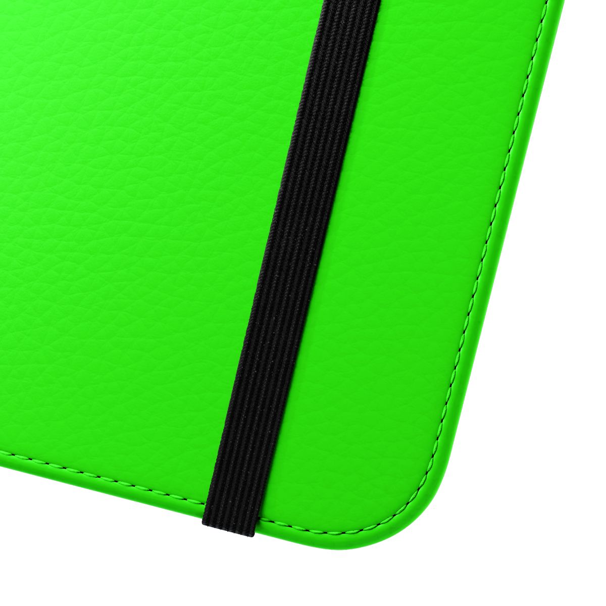 Vibrant neon green minimalist phone case cover - Close Up