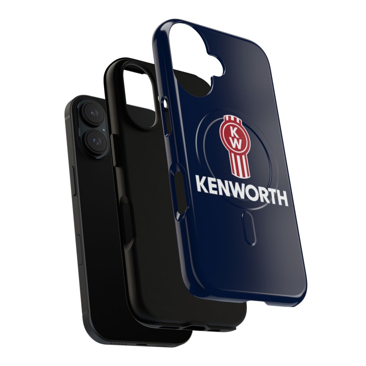 Kenworth-inspired magnetic tough phone case for durable protection - Layers