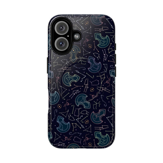 Intergalactic constellation-themed phone case inspired by the world of Final Fantasy XIV