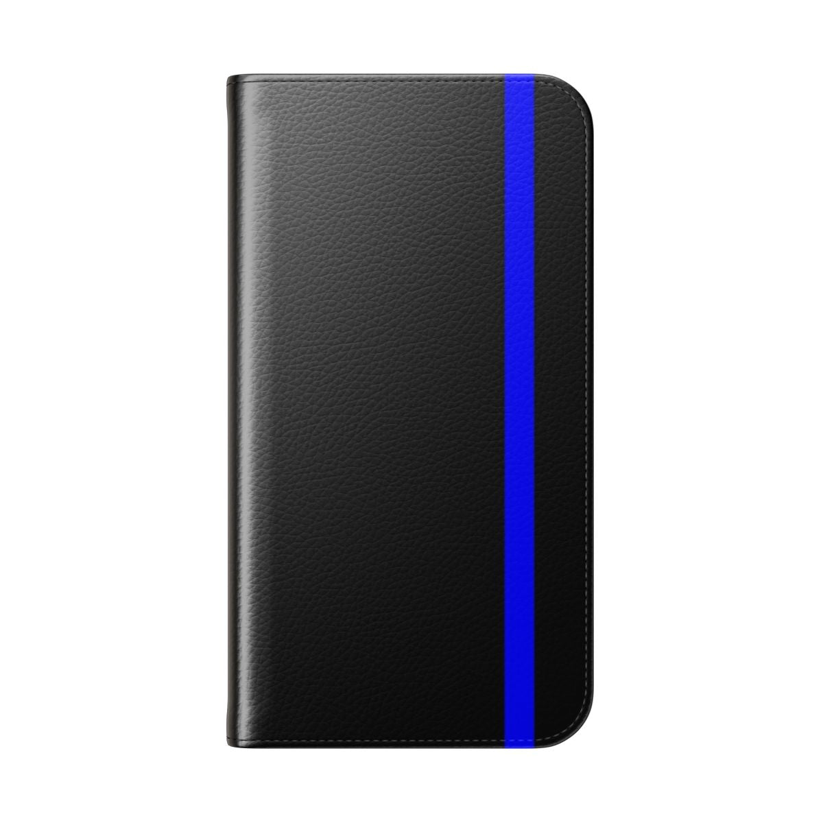 Thin Blue Line Commemorative Phone Case Cover - Folded Back