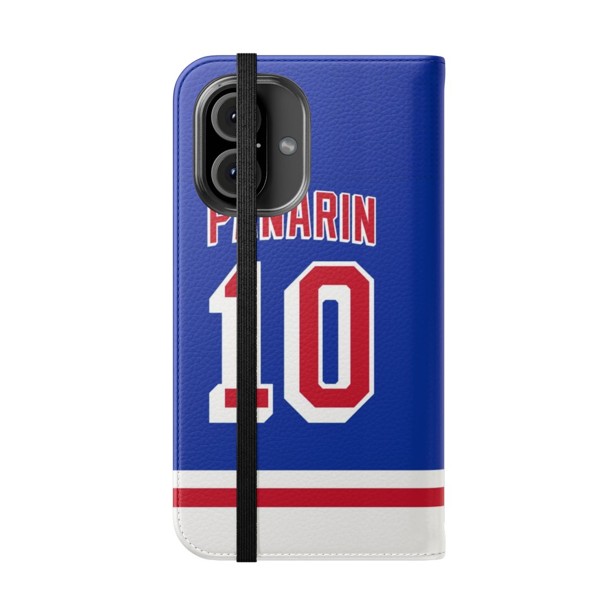 Artemi Panarin inspired NY Rangers flip cover phone case - Folded Front