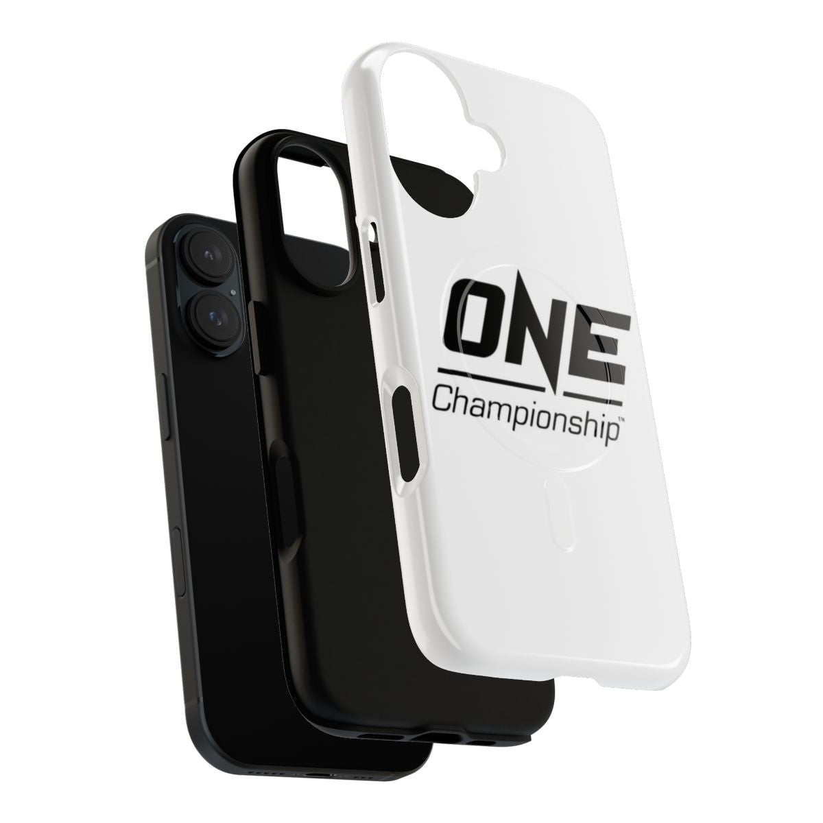 Tough magnetic phone case with martial arts design - Layers