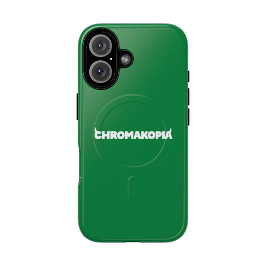 Chromakopia-inspired phone case with vibrant colors and designs