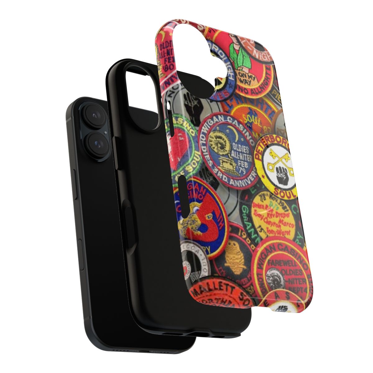 Northern Soul Inspired Magnetic Tough Phone Case - Layers