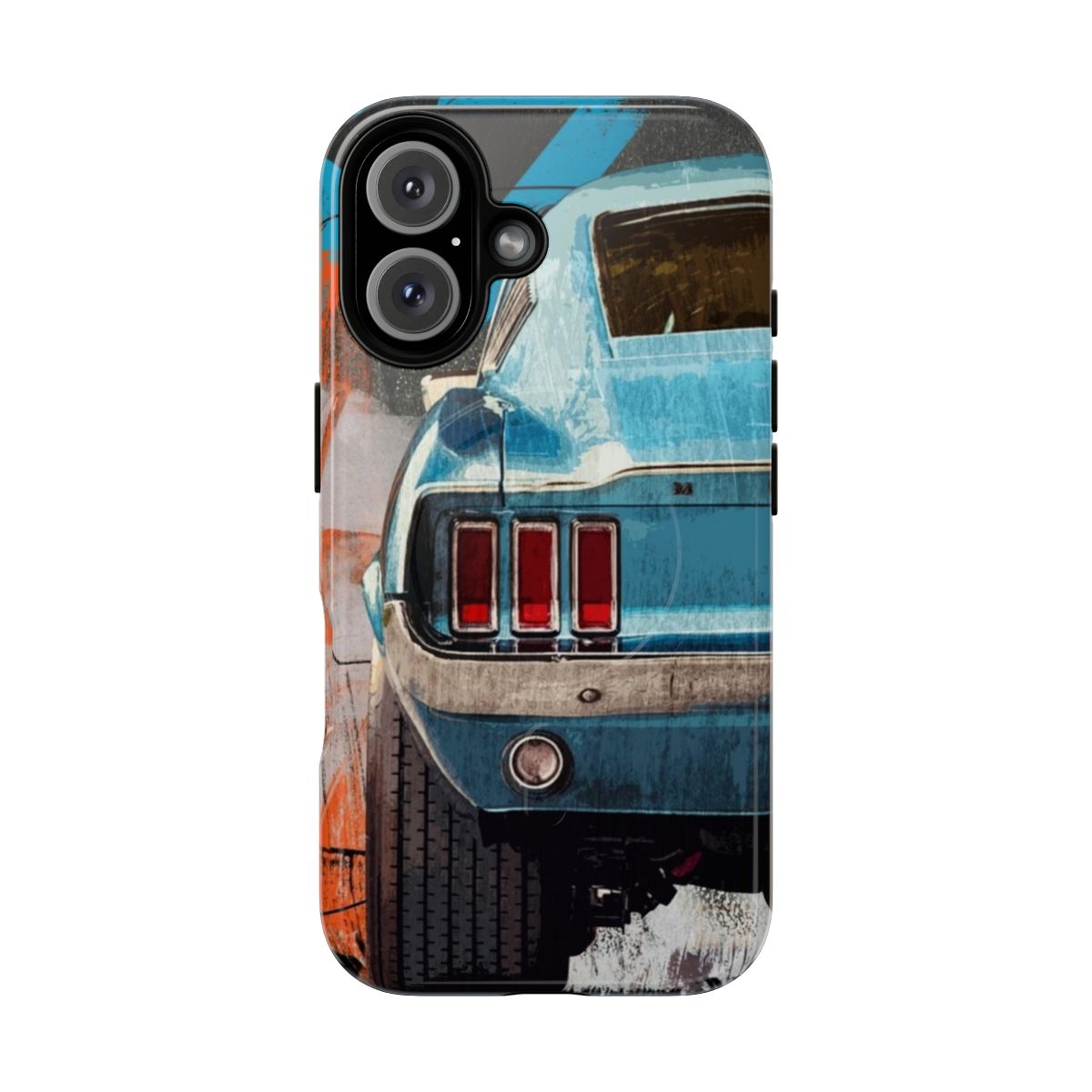 Magnetic tough phone cases featuring the iconic Ford Mustang design