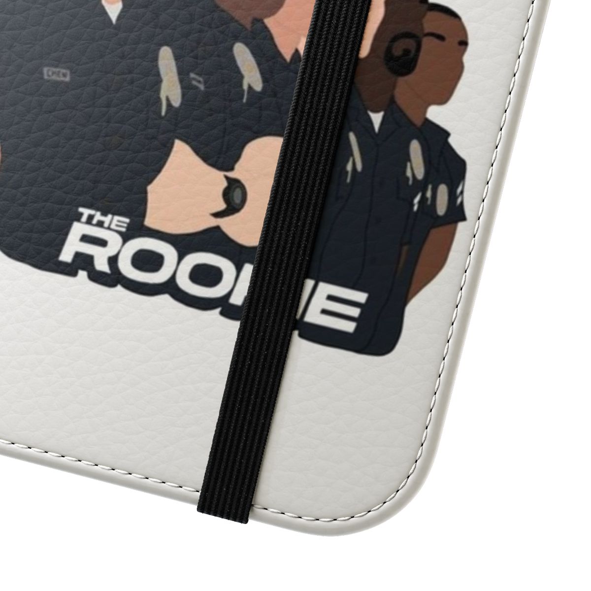 Flip cover phone case featuring characters from the police TV series The Rookie - Close Up