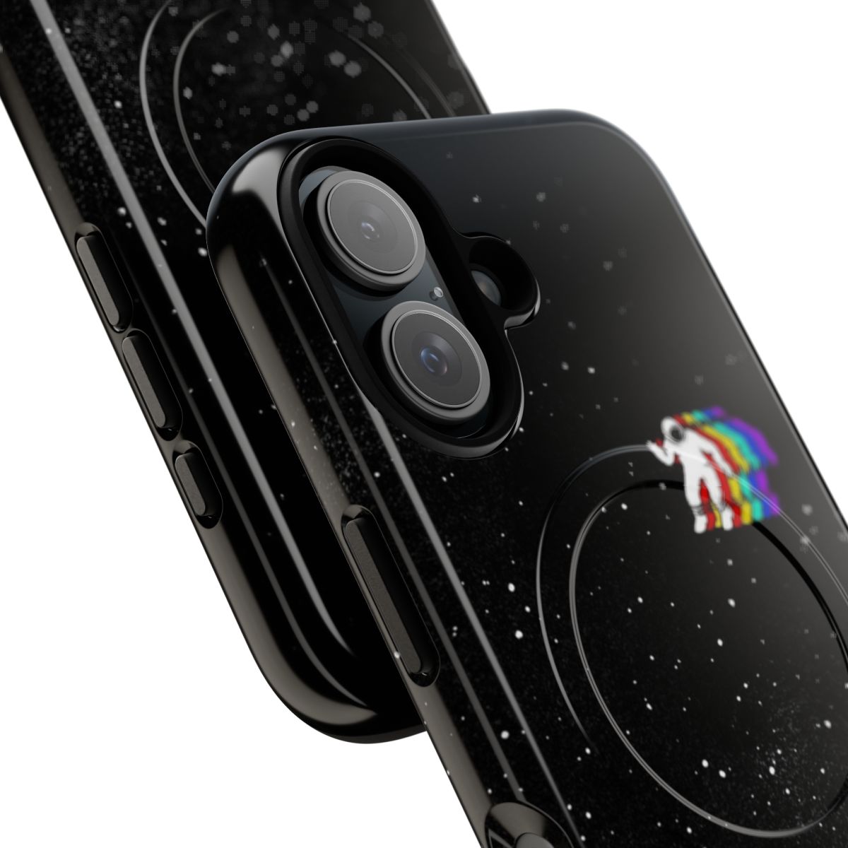 Gravity Magnetic Tough Space Themed Phone Cases - Detail