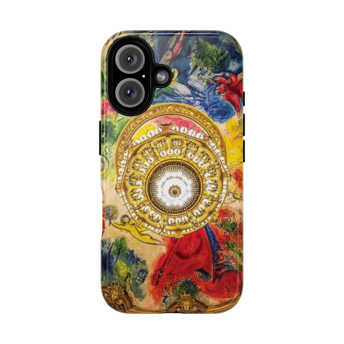 Chagall Inspired Paris Architecture Phone Case