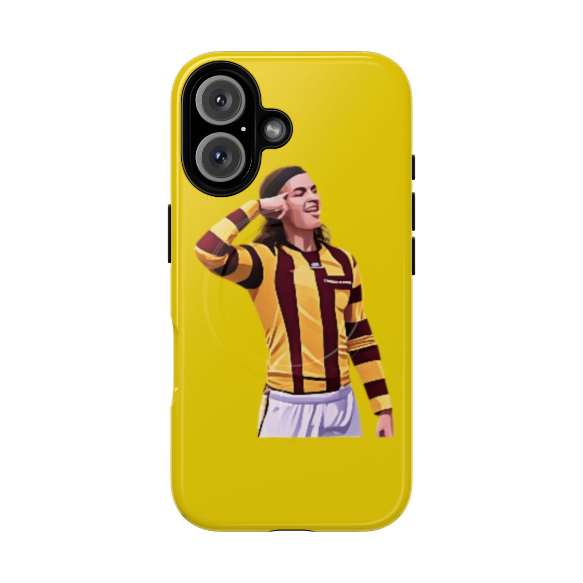 Magnetic phone case featuring Jack Ginnivan's iconic goal celebration