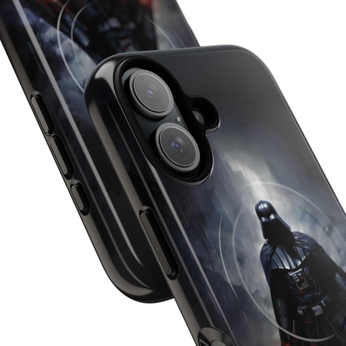 Durable star wars-themed phone case with darth vader design - Detail