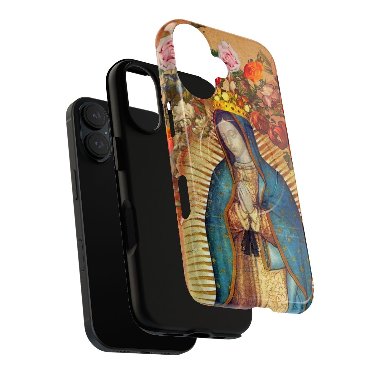 Virgin Mary Guadalupe Catholic Phone Case - Layers